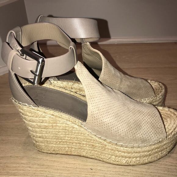 Marc Fisher LTD Annie Perforated Espadrille 8 - Picture 6 of 7